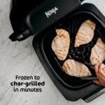 Ninja Foodi Smart 6-in-1 Indoor Grill & Air Fryer, 4 Qt, Black/Grey, FG551 - Image 8