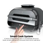 Ninja Foodi Smart 6-in-1 Indoor Grill & Air Fryer, 4 Qt, Black/Grey, FG551 - Image 4