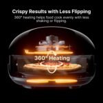 Typhur Dome 2 Large AI Smart Air Fryer, 15-in-1 Dual Heating, Self-Cleaning - Image 3