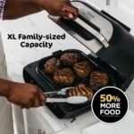 Ninja Foodi Smart 6-in-1 Indoor Grill & Air Fryer, 4 Qt, Black/Grey, FG551 - Image 5