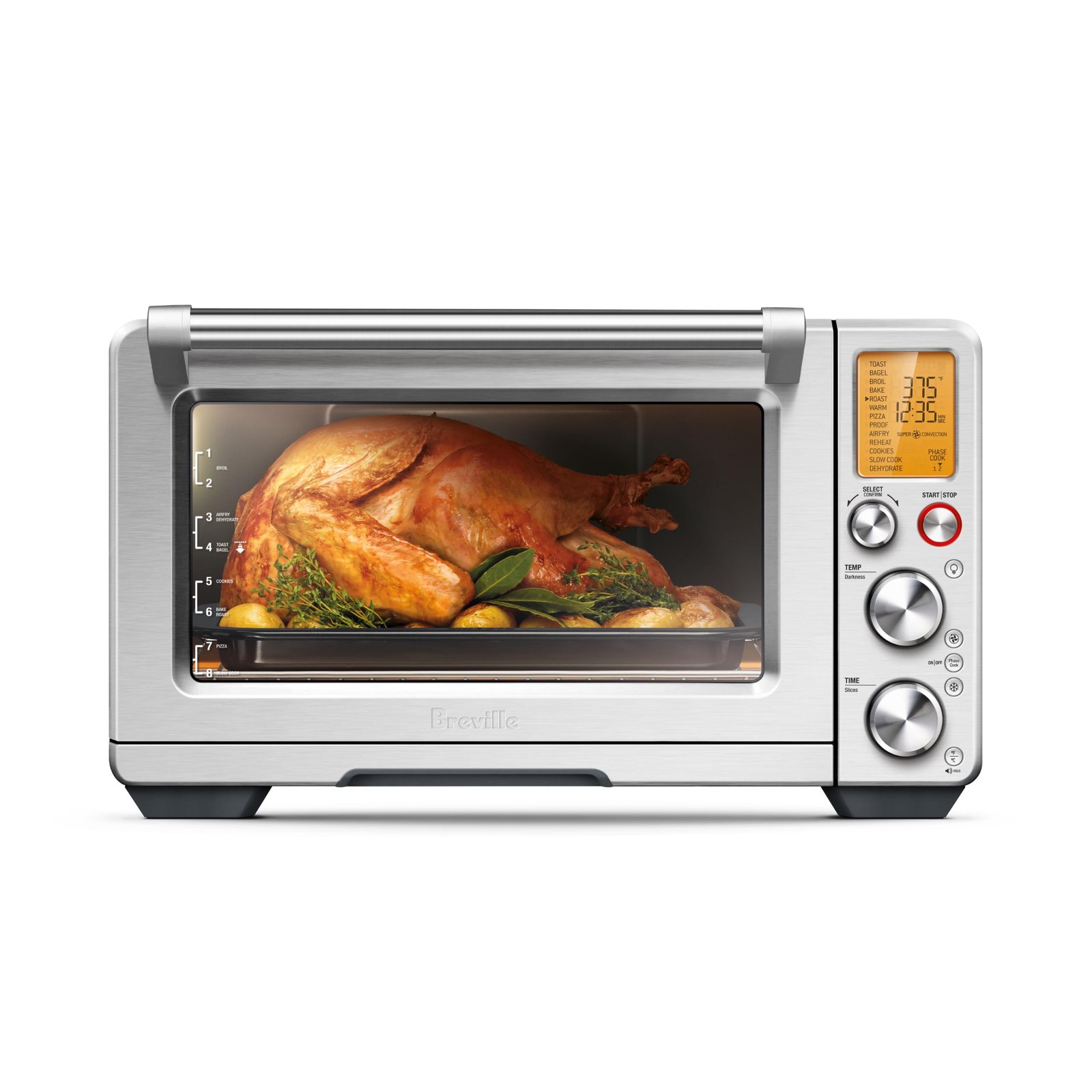 718ih5tMKnL Breville BOV900BSS Smart Oven Air Fryer Pro, Brushed Stainless Steel - Image 1
