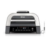 Ninja® Foodi® Smart XL 6-in-1 Indoor Grill & Air Fryer, Black/Silver, DG551