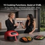 Typhur Dome 2 Large AI Smart Air Fryer, 15-in-1 Dual Heating, Self-Cleaning - Image 8