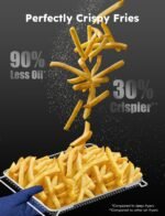 Nuwave Bravo XL Pro Air Fryer Toaster Oven, Improved 100% Super Convection - Image 4