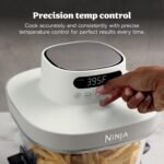 Ninja Crispi Pro Glass Air Fryer, 6-in-1, Bone, AS101LG - Image 4