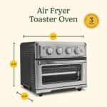 Cuisinart Air Fryer Toaster Oven Combo, Countertop, 7-in-1, 1800W, TOA-55 - Image 9