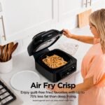 Ninja® Foodi® Smart 5-in-1 Indoor Grill & 4-qt Air Fryer, Black, LG451BK - Image 5