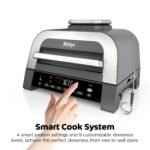 Ninja® Foodi® Smart XL 6-in-1 Indoor Grill & Air Fryer, Black/Silver, DG551 - Image 3