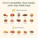 Cuisinart Air Fryer Toaster Oven Combo, 15-in-1, Extra-Large, 0.9 cu. ft. - Image 5