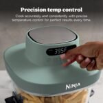 Ninja Crispi Pro Glass Air Fryer, 6-in-1, Ash Grey, AS101DG - Image 4