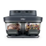 Ninja Crispi DualZone Glass Countertop Air Fryer, Cyberspace, DD101BL1