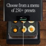CHEF iQ MiniOven Smart Toaster Oven & Air Fryer, 11-in-1, 25 Qt, 1750W, Touchscreen, Black - Image 5