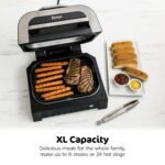 Ninja® Foodi® Smart XL 6-in-1 Indoor Grill & Air Fryer, Black/Silver, DG551 - Image 6