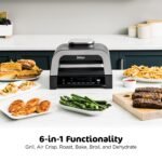 Ninja® Foodi® Smart XL 6-in-1 Indoor Grill & Air Fryer, Black/Silver, DG551 - Image 2
