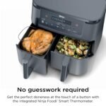 Ninja Foodi Air Fryer, 10 Qt DualZone Smart XL, 6-in-1, Grey, DZ550GY - Image 8