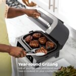 Ninja® Foodi® Smart XL 6-in-1 Indoor Grill & Air Fryer, Black/Silver, DG551 - Image 9