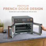Ninja French Door Premier Air Fry Oven, 10-in-1, Black, FO101BK - Image 2