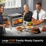 Typhur Sync Air Fryer Oven with Wireless Meat Thermometer Probe, AI Recipes - Image 6