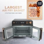 Ninja French Door Premier Air Fry Oven, 10-in-1, Black, FO101BK - Image 3