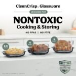Ninja Crispi Pro Glass Air Fryer, 6-in-1, Ash Grey, AS101DG - Image 9
