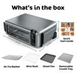 Ninja Digital Air Fry Countertop Oven, 8-in-1, XL, Silver, SP101 - Image 9