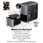 Ninja DoubleStack XL Smart Air Fryer, 10 Qt, 6-in-1, Grey, SL451 - Image 10