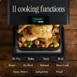 CHEF iQ MiniOven Smart Toaster Oven & Air Fryer, 11-in-1, 25 Qt, 1750W, Touchscreen, Black - Image 4