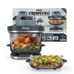 Ninja Crispi Pro Glass Air Fryer, 6-in-1, Cyberspace, AS101CY