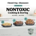 Ninja Crispi Pro Glass Air Fryer, 6-in-1, Cyberspace, AS101CY - Image 9