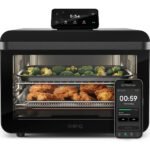 CHEF iQ MiniOven Smart Toaster Oven & Air Fryer, 11-in-1, 25 Qt, 1750W, Touchscreen, Black