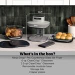 Ninja Crispi Pro Glass Air Fryer, 6-in-1, Bone, AS101LG - Image 2