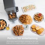 Ninja Air Fryer DoubleStack XL, 10 Qt, 6-in-1, Deep Grey, SL401 - Image 7