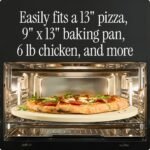 CHEF iQ MiniOven Smart Toaster Oven & Air Fryer, 11-in-1, 25 Qt, 1750W, Touchscreen, Black - Image 6