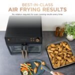 Ninja French Door Premier Air Fry Oven, 10-in-1, Black, FO101BK - Image 4