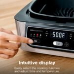 Ninja® Foodi® 5-in-1 XL Indoor Grill & Air Fryer, Black/Grey, AG301 - Image 6