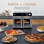 Ninja French Door Premier Air Fry Oven with Cutting Board, Steel, FO103 - Image 5