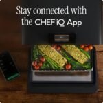 CHEF iQ MiniOven Smart Toaster Oven & Air Fryer, 11-in-1, 25 Qt, 1750W, Touchscreen, Black - Image 7
