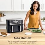 Ninja Foodi Air Fryer, 10 Qt DualZone Smart XL, 6-in-1, Black, DZ550 - Image 4