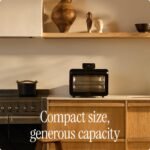 CHEF iQ MiniOven Smart Toaster Oven & Air Fryer, 11-in-1, 25 Qt, 1750W, Touchscreen, Black - Image 9