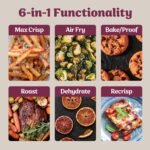 Ninja Crispi DualZone Glass Countertop Air Fryer, Rose Quartz, DD101PK1 - Image 7