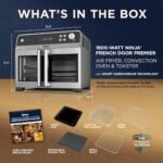 Ninja French Door Premier Air Fry Oven, 10-in-1, Black, FO101BK - Image 9